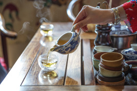herbata nalewana do szklaneczek