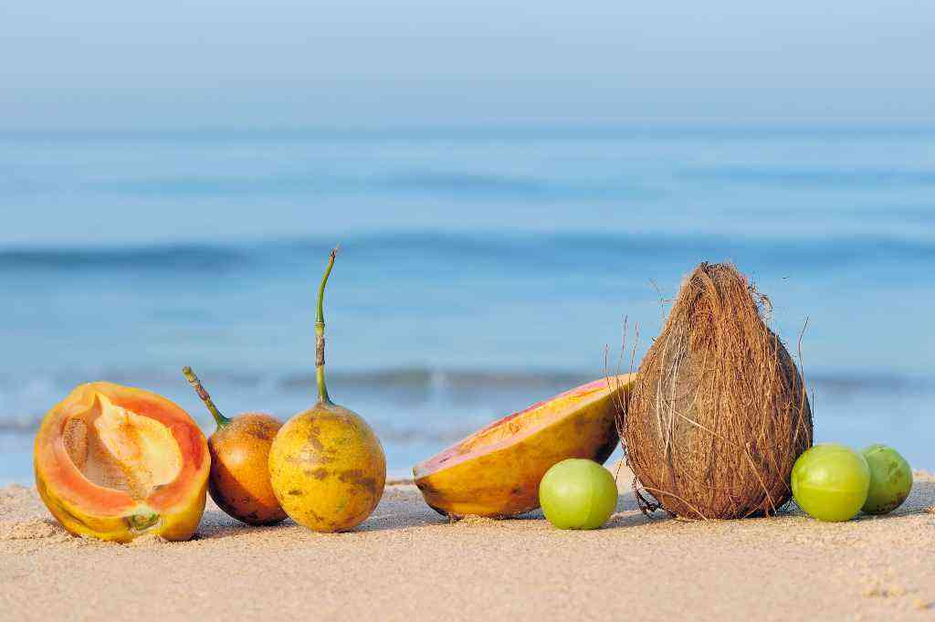 Kokos, mango i agrest