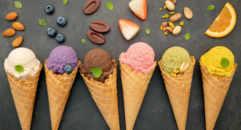 Lody -smak lata, który nigdy się nie nudzi