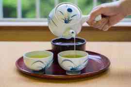 Japońskie parzenie herbaty