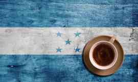 Kawa na fladze Hondurasu