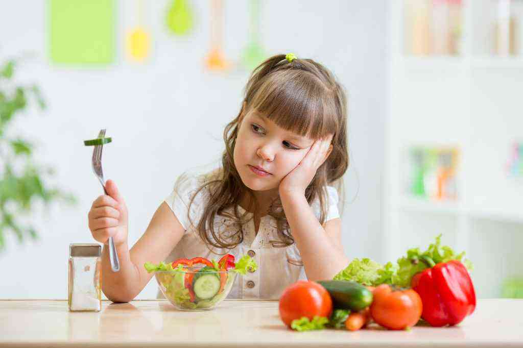 dziecko i warzywa