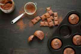 Trufle czekoladowe kawałki czekolady