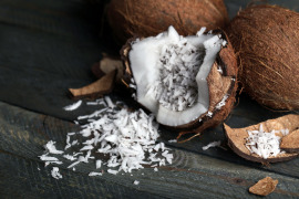 wiórki kokosowe i kokos