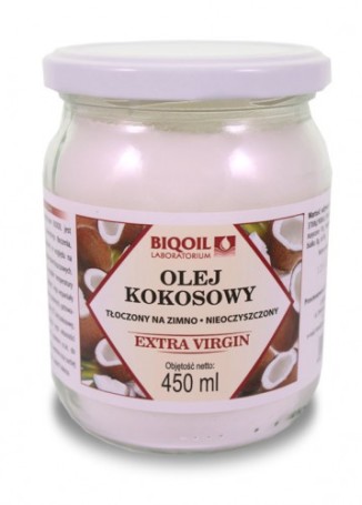 Olej kokosowy Laboratorium Biooil (450 ml)