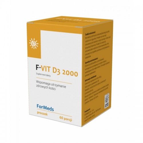 F-VIT D3 2000 (60 porcji) Formeds