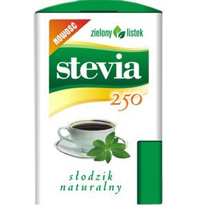 Stevia 250tabl Zielony Listek - dla diabetyków          