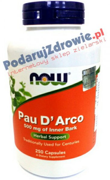 Pau darco Now Foods 250 kapsulek                        