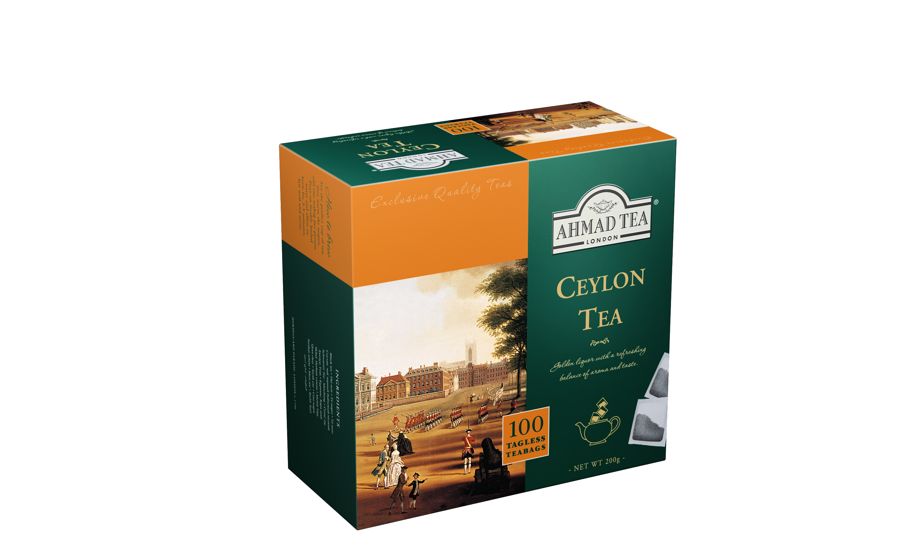 Ahmad Tea Ceylon Tea Herbata Expresowa 100 saszetek 200 g