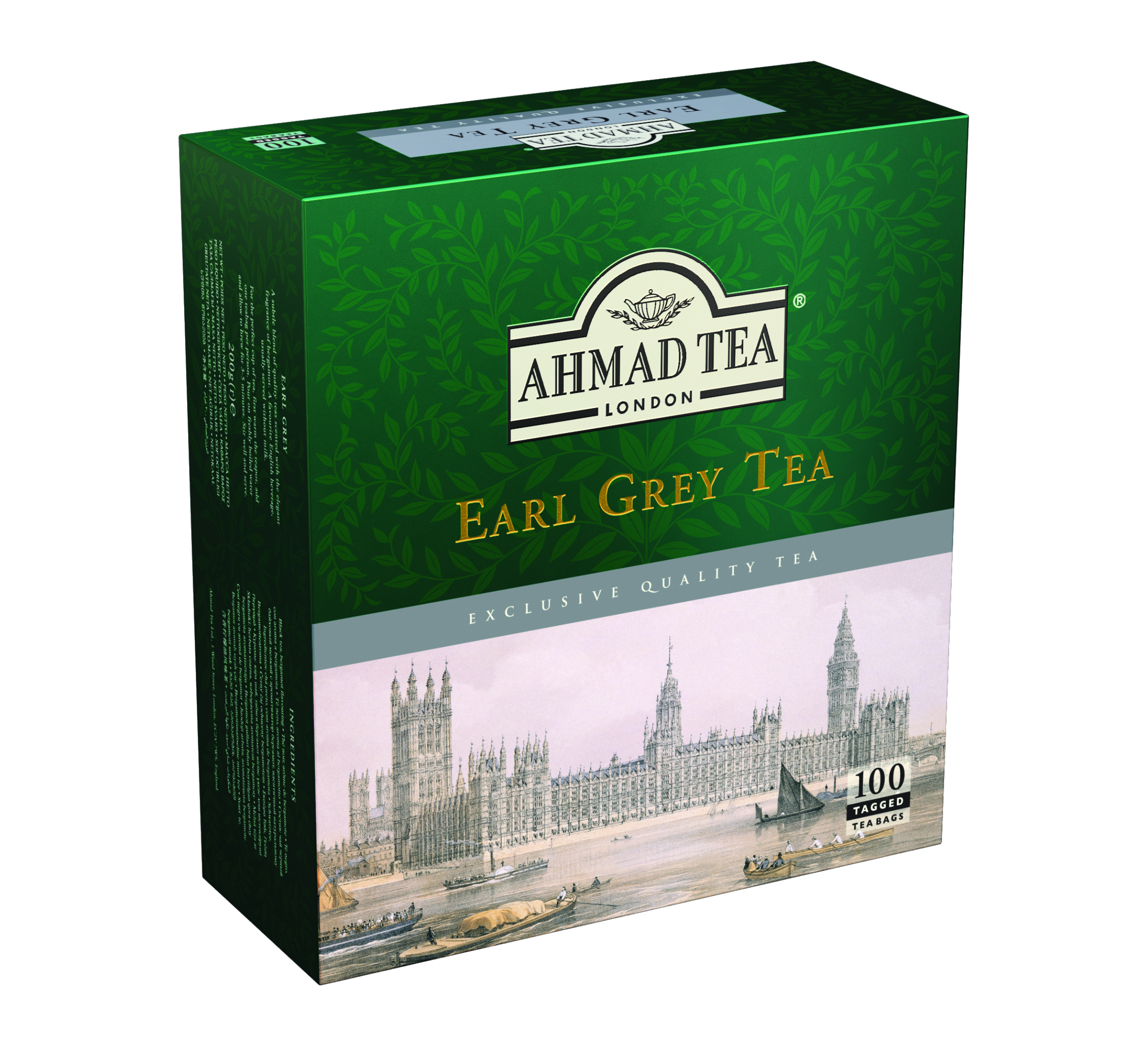 Ahmad Tea Earl Grey Herbata Expresowa 100 saszetek 200 g