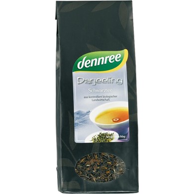 Czarna herbata daryjeeling liściasta BIO 100 g