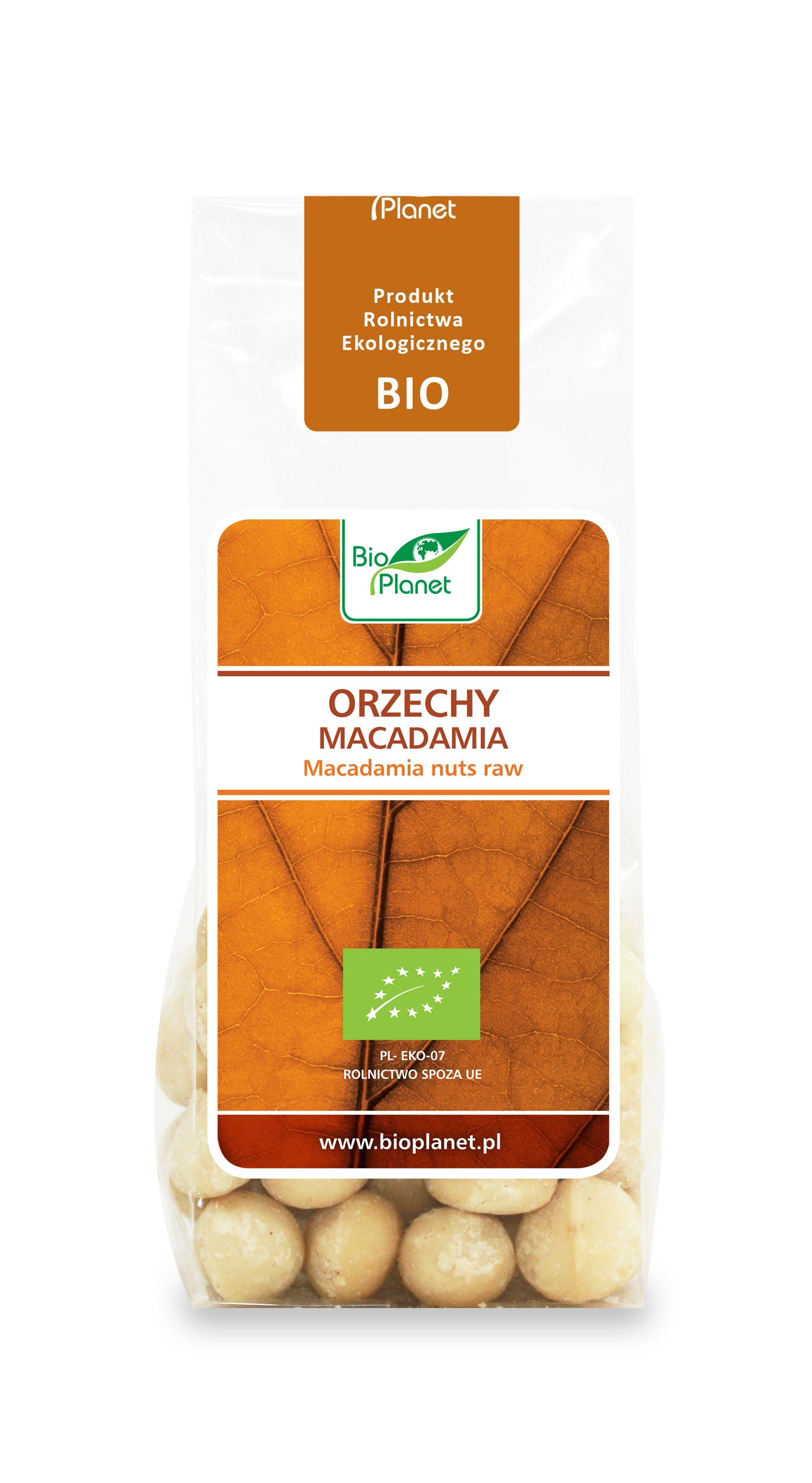 Orzechy macadamia BIO 75 g