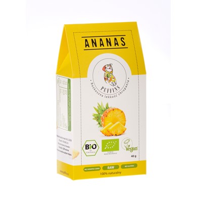 Ananas Suszony BIO 40 g