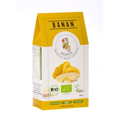 Banan suszony BIO 50 g