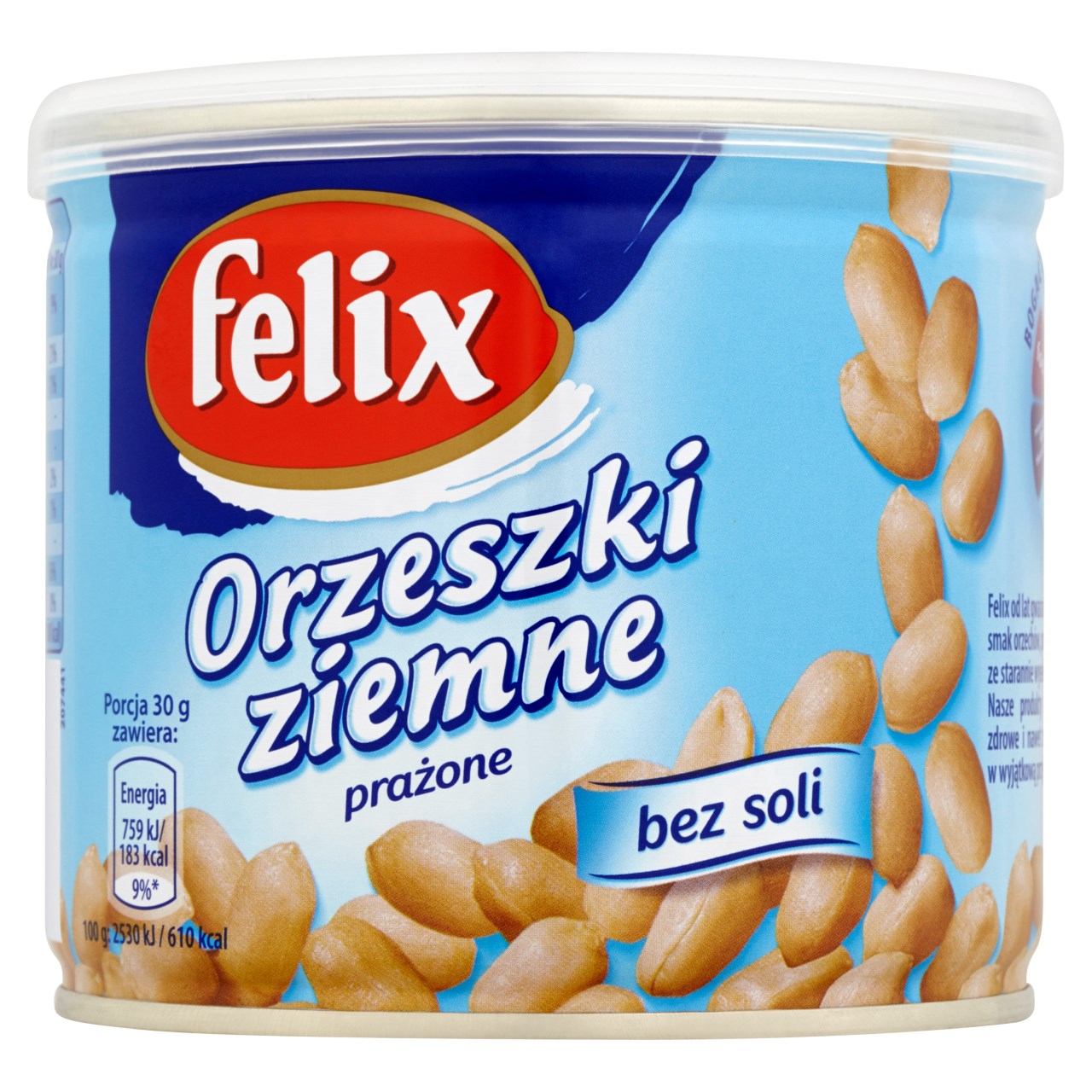 Felix Orzeszki ziemne prażone bez soli 140 g