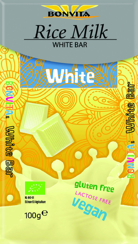 Czekolada Biała Bez Laktozy B/G BIO 100 g
