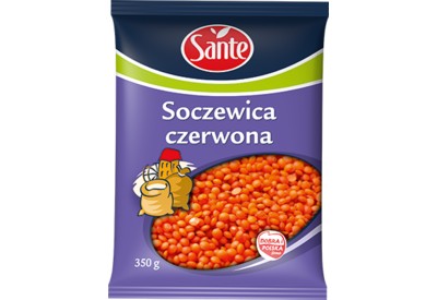 Sante Soczewica czerwona 350 g