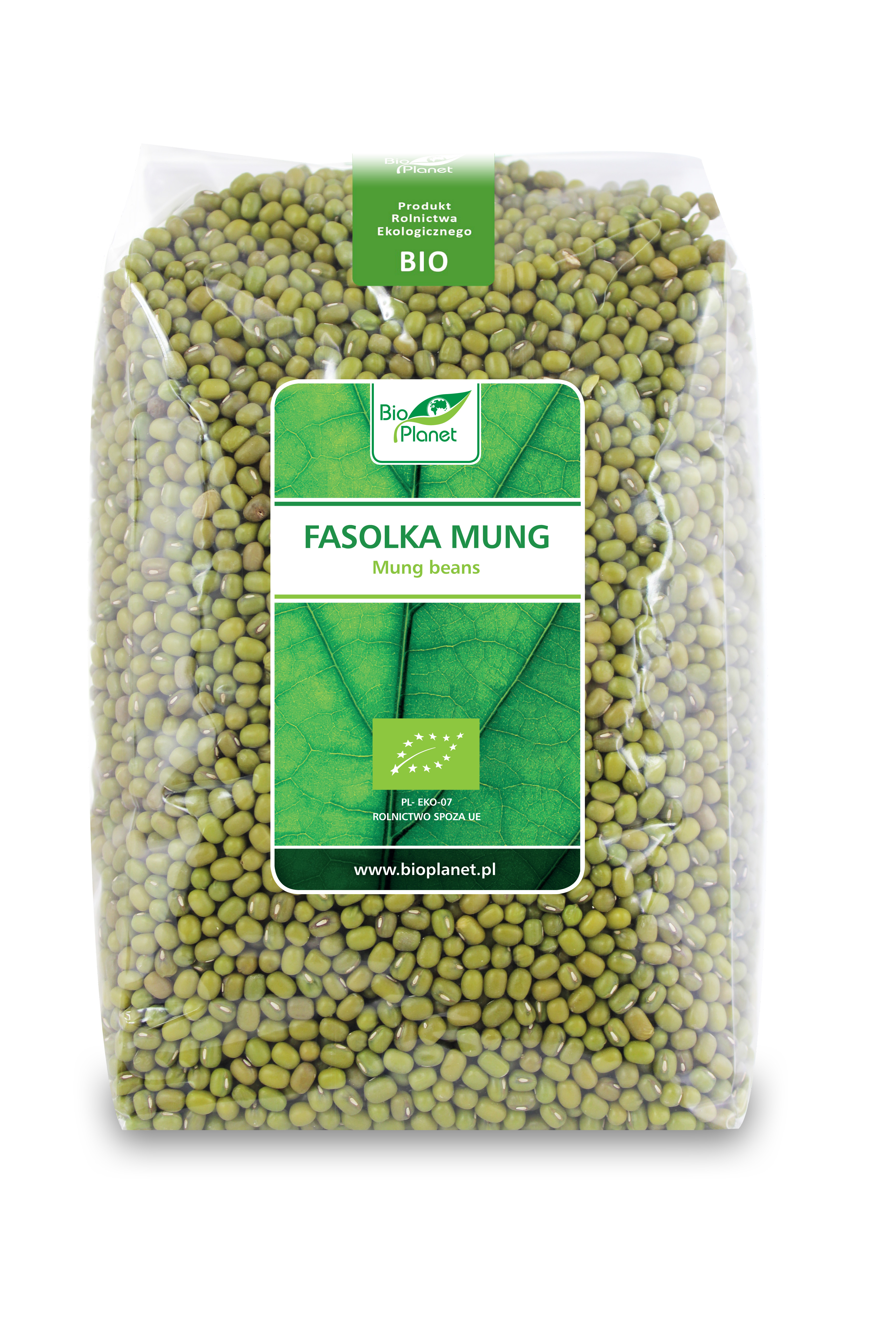 Fasolka Mung BIO 1 kg