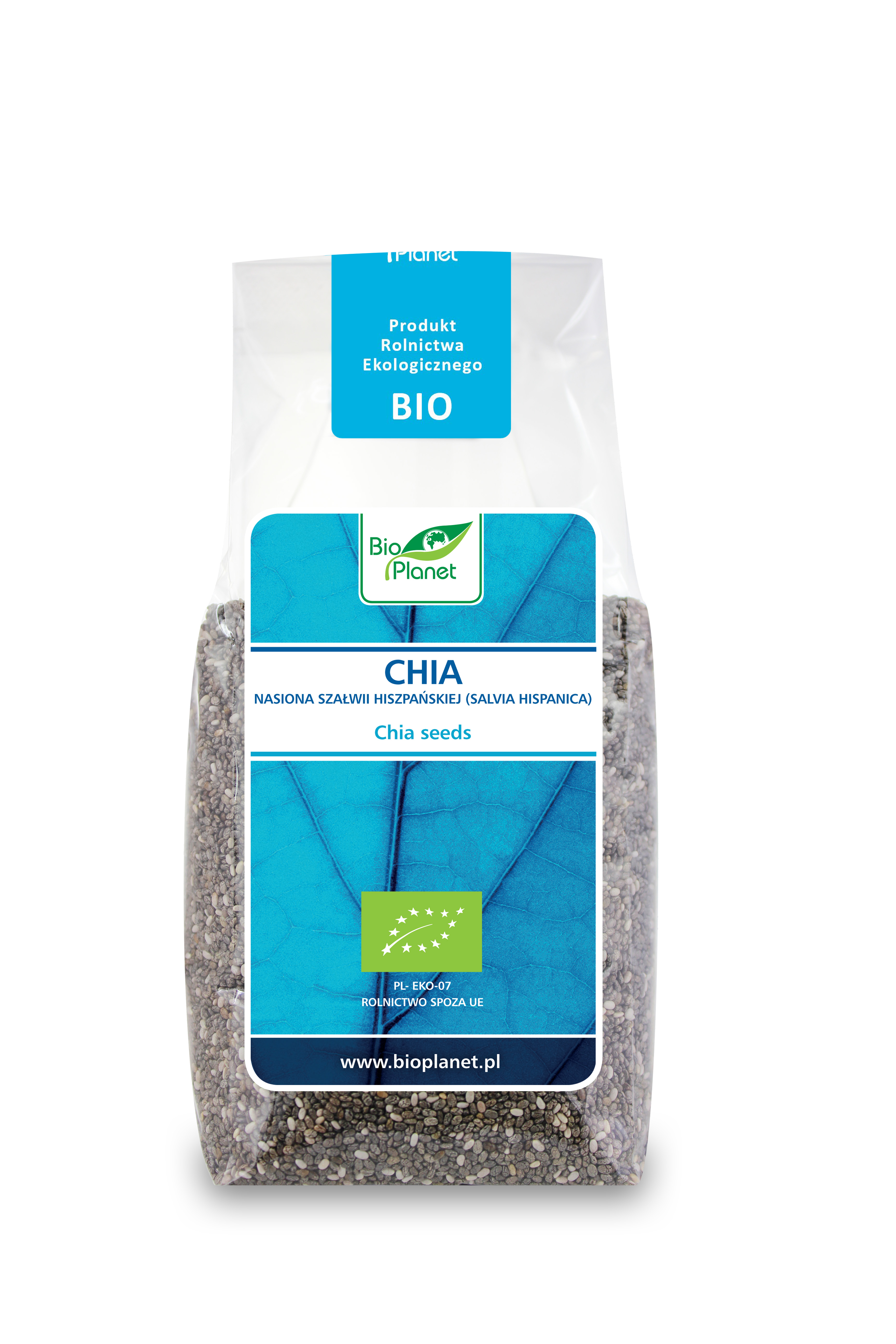 Chia -nasiona szałwii hiszpańskiej BIO 200 g