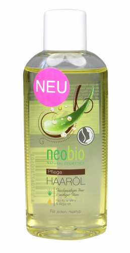 Olejek do włosów z aloesem i olejkiem arganowym EKO 75 ml - NEOBIO