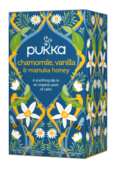 Herbata Chamomile, Vanilla & Manuka Honey Bio 20 saszetek Pukka