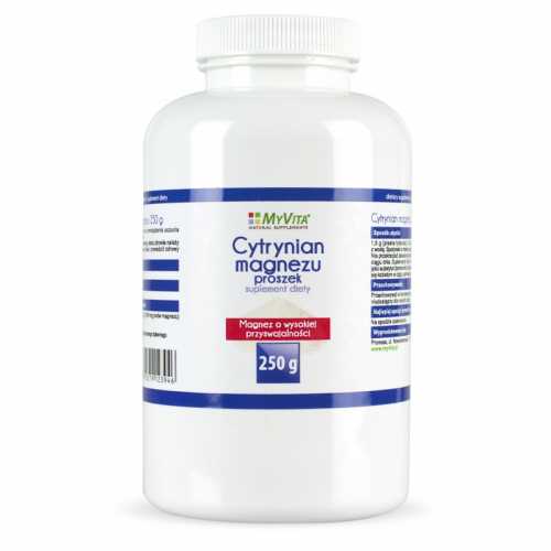 Cytrynian magnezu proszek 250g MyVita