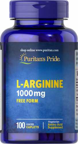 L-Arginina 1000mg 100 tab. Puritan's Pride
