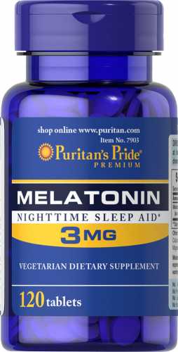 Melatonina 3mg 120 tabletek Puritan's Pride