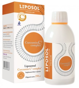 Liposol Curcumin C3 Complex Liposomalna kurkumina 250 ml - Medicaline
