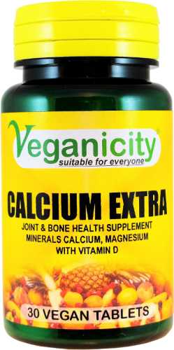 Wapń extra Calcium 30 tabletek Veganicity