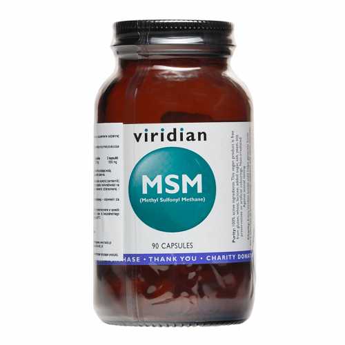 MSM organiczy związek siarki 90 kapsułek Viridian