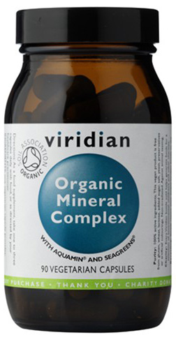 Organic mineral complex 90 kapsułek Viridian