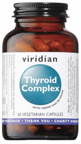 Tarczyca komplex Thyroid 60 kapsułek Viridian