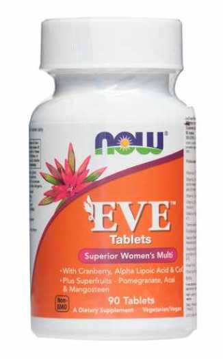 Witaminy i minerały Eve Superior Women's Multi 90 tabletek NOW FOODS