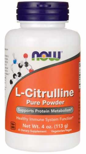L-cytrulina proszek L-cytrulline powder 113g NOW FOODS