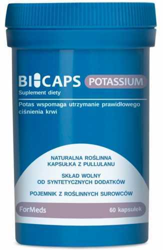 Bicaps Potas Potassium 360mg 60 procji 60 kapsułek ForMeds