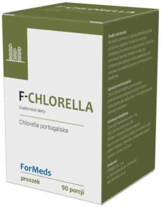F-Chlorella Portugalska Chlorella 600mg 90 porcji 54g ForMeds