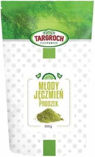 Młody jęczmień proszek zielony jęczmień 500g Targroch