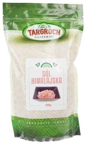 Sól himalajska różowa gruba 500g Targroch