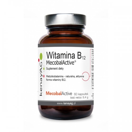 Witamina B12 (metylokobalamina) MecobalActive (60 kapsułek)