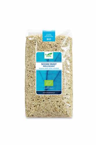 SEZAM BIAŁY NIEŁUSKANY BIO 1 kg - BIO PLANET