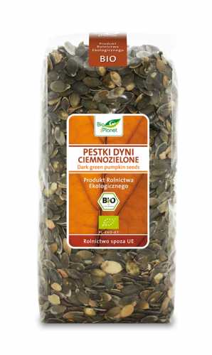 PESTKI DYNI CIEMNOZIELONE BIO 1 kg - BIO PLANET