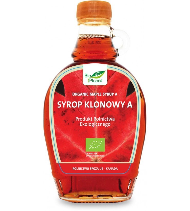 SYROP KLONOWY A BIO 250 ml – BIO PLANET Zdrowe