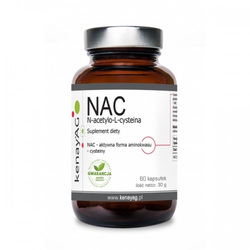 NAC N-acetylo-L-cysteina (60 kapsułek)