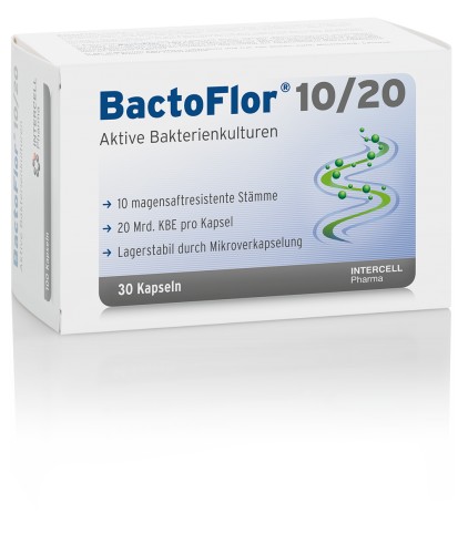BactoFlor 10/20 30 kaps. INTERCELL Pharma - probiotyki
