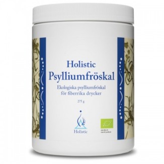 Holistic Psylliumfröskal błonnik łuski nasion babki jajowatej Plantago ovata 275g