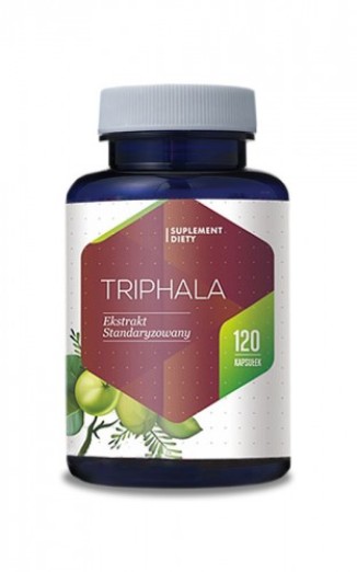 Triphala ekstrakt standaryzowany 120 kaps. Hepatica