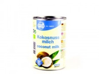 Mleko kokosowe Ekologiczne 80% - Bezglutenowe - 400ml - Terrasana