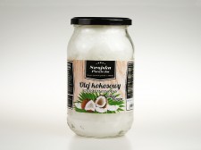 Olej kokosowy Virgin tłoczony na zimno, nierafinowany (tłuszcz) - 900ml - Swojska Piwniczka