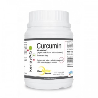Kurkuma zmikronizowana - MicroActive Curcumin (300 kapsułek)